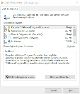 Harddiskte Nasıl Yer Açabiliriz?